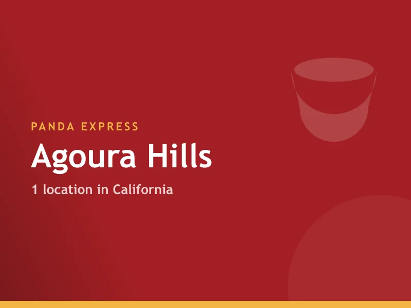 Panda Express Agoura Hills, CA