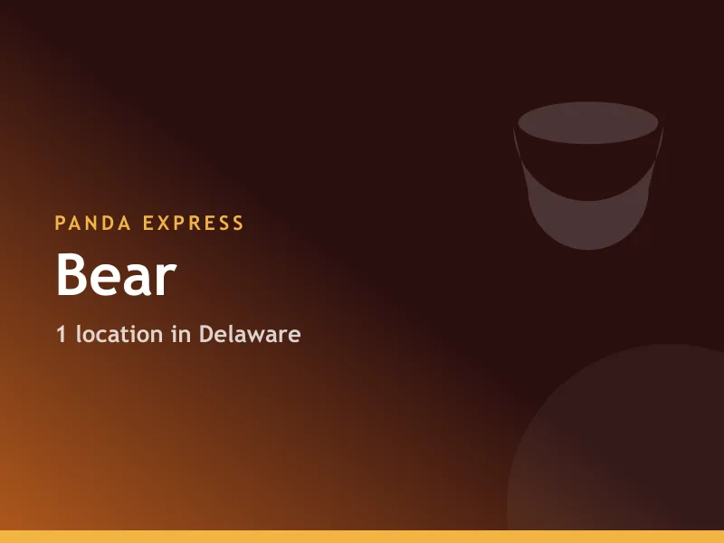 Panda Express Bear, DE