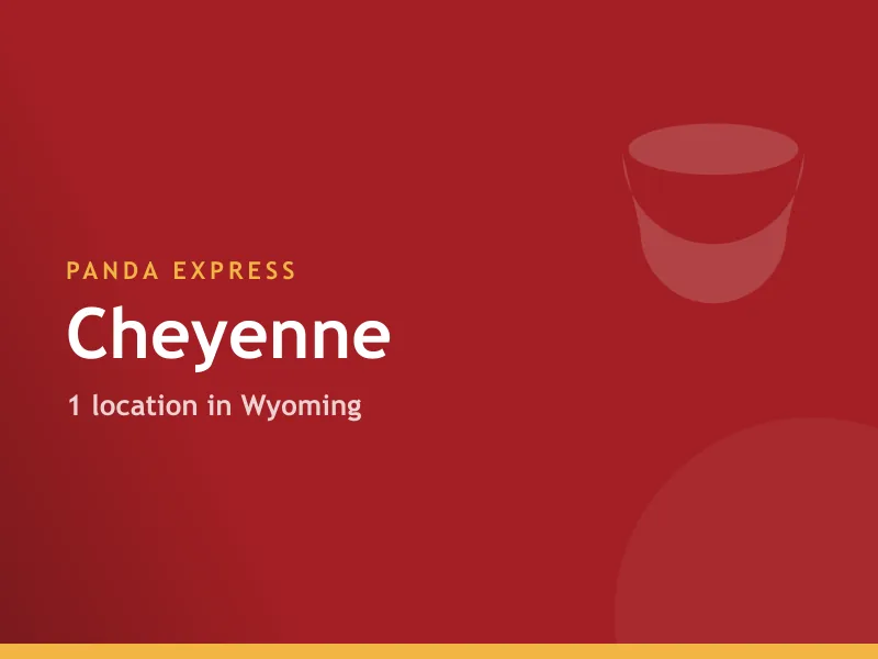 Panda Express Cheyenne, WY