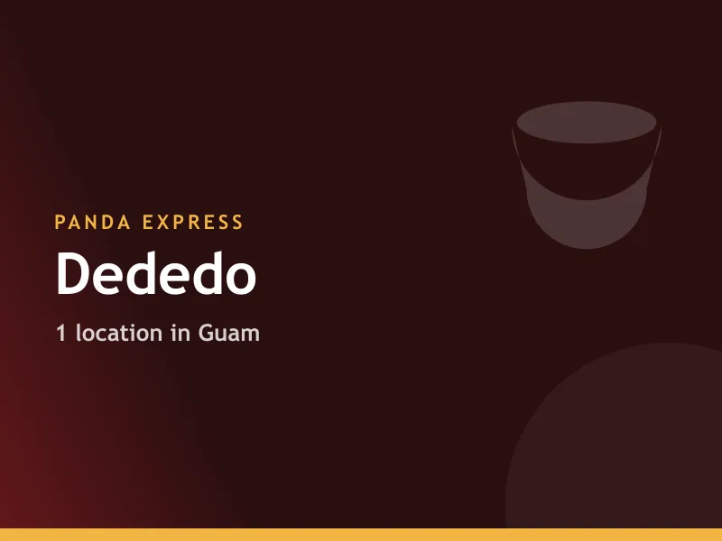 Panda Express Dededo, GU