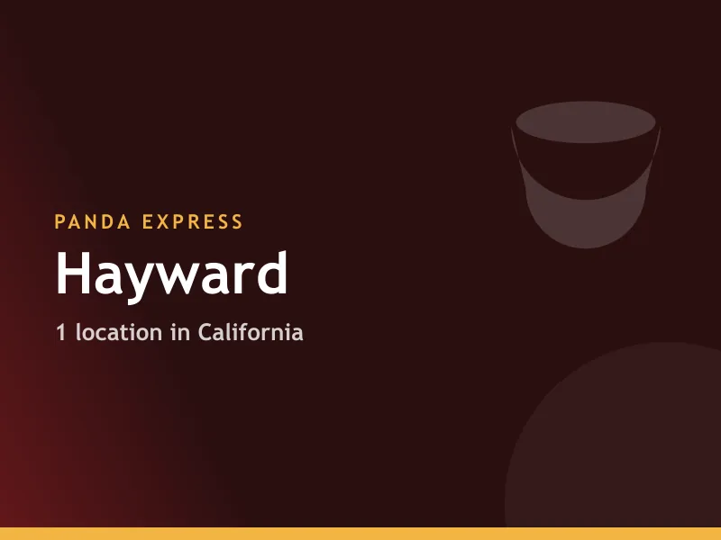 Panda Express Hayward, CA