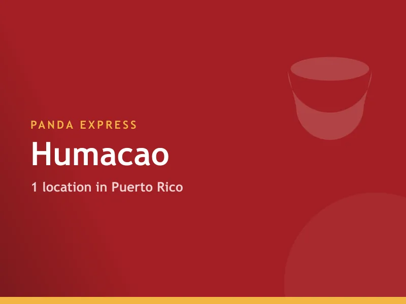 Panda Express Humacao, PR
