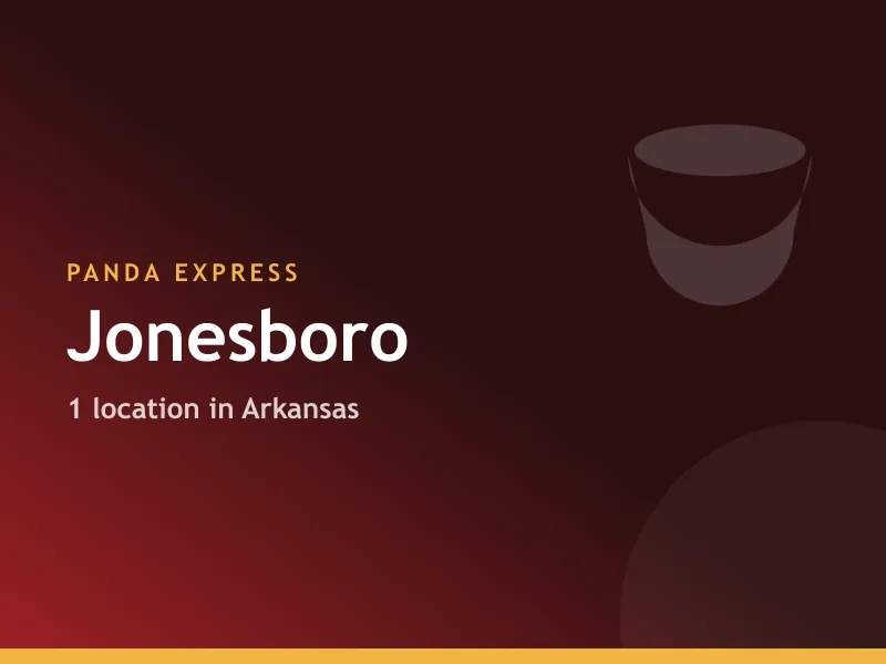 Panda Express Jonesboro, AR