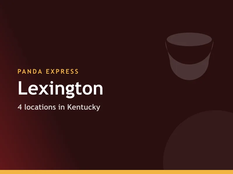 Panda Express Lexington, KY
