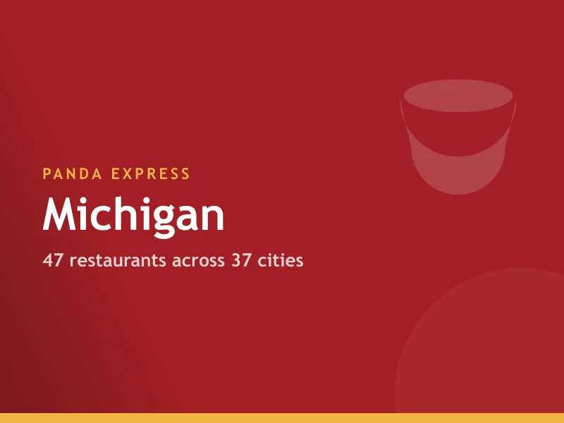 Panda Express locations in Michigan