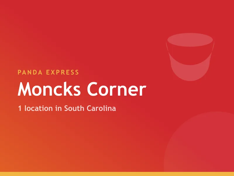 Panda Express Moncks Corner, SC