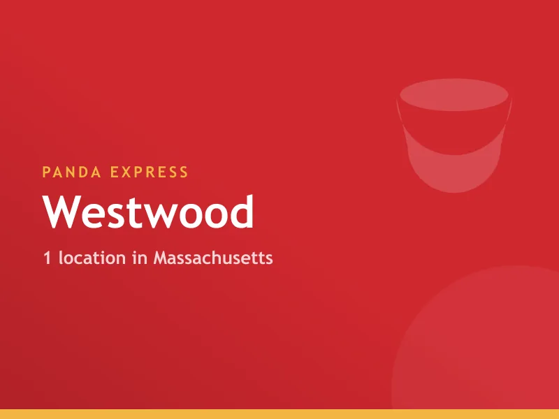 Panda Express Westwood, MA